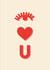 I Love You Card created by Print is the New Black