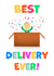 Best Delivery Ever! New Baby Card created by Kattra.art