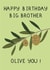 Olive You Big Brother! created by The Northern Bird
