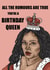 Lizzo Rumours Birthday Queen Card created by Saluki Studio