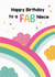 Classic Birthday Card - For Niece - Rainbows created by Lucy Rose Party