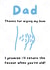 Funny Dad Card created by Gemma Clark 