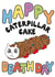 Caterpillar Cake Death Day 1000 created by Sugarybenny