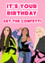 Fun Birthday Card - Little Mix - Confetti created by Joe Charman