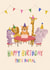 Cute Party Animal Birthday Card created by Louise Quokka
