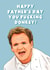 Gordon Ramsay Father’s Day card. created by Swish & Scribble