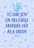 Cute Fathers Day Card - Son On His First Father's Day created by Parsy Designs