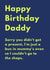 Fro daddy's birthday - from the bun in mummy's oven. created by A Mother Place