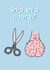 Snip Snip Hooray - Happy Vasectomy Card created by @Laura Lonsdale Designs