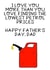 Funny Petrol Fathers Day Card - Dad - Petrol - I Love You More Than You Love Finding The Lowest Petrol Prices created by Rosie Johnson Illustrates