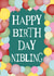 Nibling Gender Fluid Birthday Card created by Purple Pug