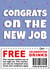 New Job Congratulations Coupon Card  created by Hint of Sarcasm