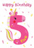 5th Birthday Unicorn card created by Helen Thompson