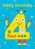 4th Birthday Robot Card created by Helen Thompson
