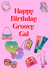 Groovy Gal 00s Birthday Card created by BurlingtonDesignsUK