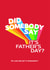 Did somebody say it's Father's Day? created by Cards from Designers