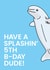 5th Birthday Beluga Whale Card created by Been Creating