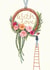 With love Floral hoop created by Love Lucy Illustration