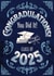 Blue Vintage Graduation 2025 Pun card - Congradulations! created by Dee Cresswell