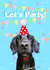 Let’s Party Puppy Card created by Yamaste Art