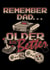 Remember Dad... Older Is Better created by NerdShizzle