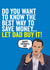 Funny Fathers Day Card - Dad - Martin Lewis - Do You Want To Know The Best Way To Save Money...Let Dad Buy It created by Filthy Sentiments