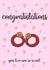 Sweetie Engagement Card  created by Pitstop Press 