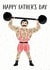 Strong Man, Happy Father's Day Card created by Making Meadows Ltd