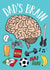 Inside Dad's Brain card created by Eskimo Kiss Designs