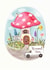 Cute Toadstool New Home Card - Removal Van - Happy New Home created by Love Lucy Illustration