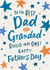 Cute Dad And Grandad Father's Day Card - The Best Dad And Grandad Rolled Into One created by Dotty Black