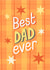 Best dad ever dad card created by Katie Brookes