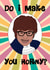 Cheeky Austin Powers Anniversary Card / Valentines Day Card - Do I Make You Horny created by Crispy Choons