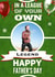 League of your Own Photo Card created by Kerrylovescards