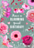 Blooming great Birthday! created by Emma Proctor