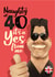 You’ve got talent at 40. Funny 40th birthday card created by The Supermodels