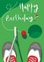 Golf Fan Birthday Card created by doodleshoe paper goods