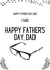 Funny Eye Test Fathers Day Card - Dad - Glasses - Happy Father's Day, Dad! created by Pretty Cute