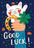 Good Luck Charms Card created by NICHOLA COWDERY ILLUSTRATIONS 