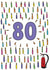 That's A Lot Of Candles 80th Birthday Card created by Kat Willott