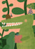 Birthday Crocodile Greeting Card created by Passtheguava