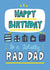 Happy Birthday Rad Dad created by Angela Chick
