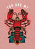 You Are My Lobster Card created by Bower