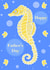 Seahorse Fathers Day created by Sofia Barton