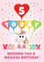 5 Today - Wishing you a magical birthday 1001 created by RoleyOleyMoley