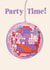Disco ball celebration cards created by Sasha Elle Digital Art