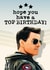 Tom Cruise,  Top Gun, Maverick - Funny Birthday Card created by Mrs Best Paper Co.