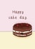 Happy cake day. created by The Taste Buds