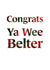 Congratulations Ya Wee Belter - Scottish Humour created by Scottish Greetings