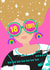 18 Today Girl in Glasses 1001 created by Colour Pop Prints